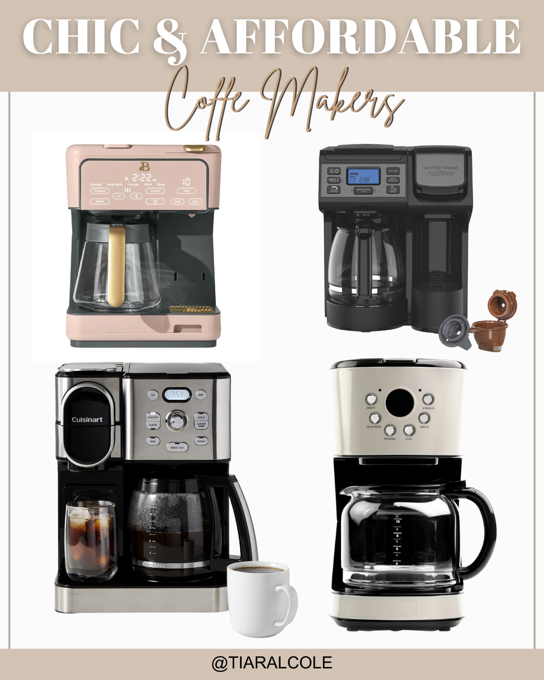 affordable coffee makers