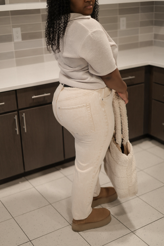 H&M Slim Straight High Ankle Jeans