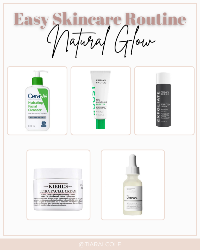 My 7-Step Skincare Routine for a Natural Glow